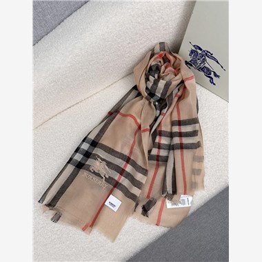 BURBERRY  2025秋冬新款時尚圍巾 尺寸：220-75