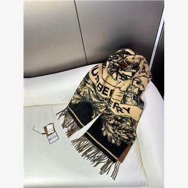 BURBERRY  2025秋冬新款時尚圍巾 尺寸：230-50