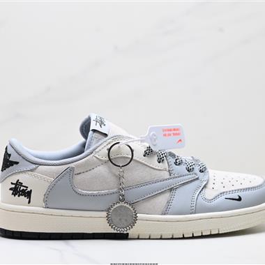 Nike Air Jordan 1 x Travis Scott AJ1 低幫文化籃球鞋
