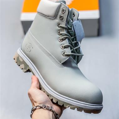 Timberland 迷彩高幫戶外休閒鞋