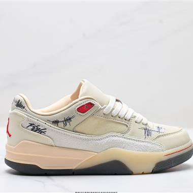 Who Decides War x Nike Jordan FLIGHT COURT ATE 搭防滑耐磨 低幫 復古籃球鞋