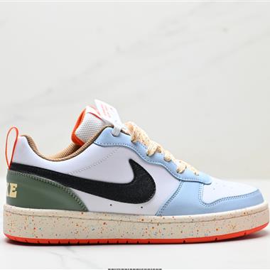 NIKE COURT BOROUGH LOW 低幫百搭透氣休閒運動板鞋