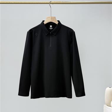 DESCENTE   2025秋冬新款長袖POLO衫