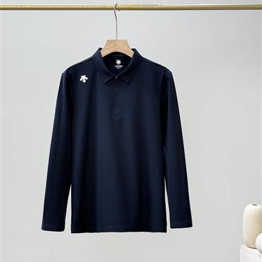 DESCENTE   2025秋冬新款長袖POLO衫
