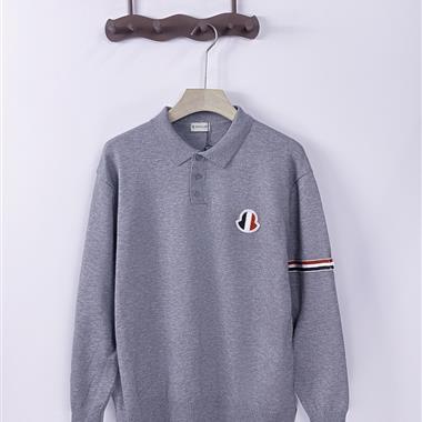 MONCLER   2025秋冬新款長袖POLO衫  尺寸偏大