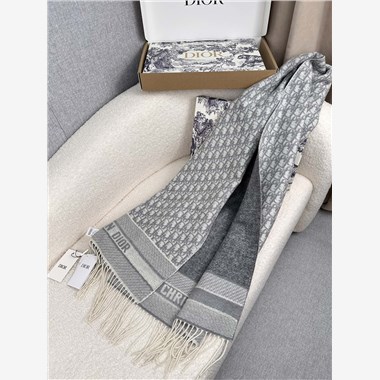 DIOR  2025秋冬新款時尚圍巾 尺寸：190-40