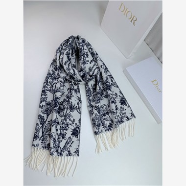 DIOR  2025秋冬新款時尚圍巾 尺寸：200-45