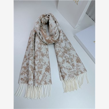 DIOR  2025秋冬新款時尚圍巾 尺寸：200-45