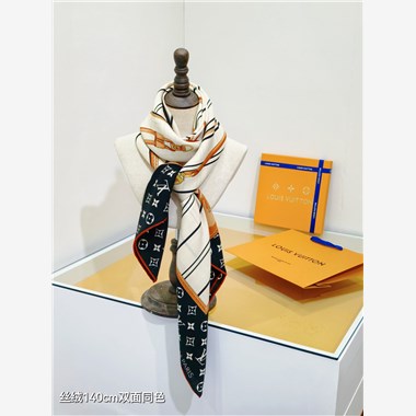 LOUIS VUITTON   2025秋冬新款時尚圍巾 尺寸：140-140