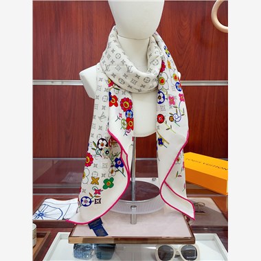 LOUIS VUITTON   2025秋冬新款時尚圍巾 尺寸：140-140