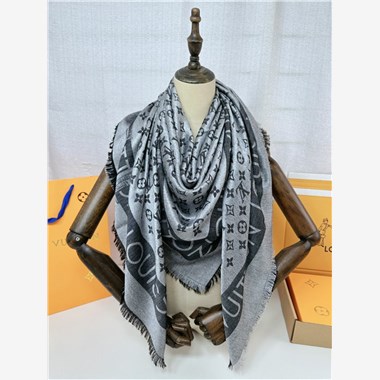 LOUIS VUITTON   2025秋冬新款時尚圍巾 尺寸：140-140