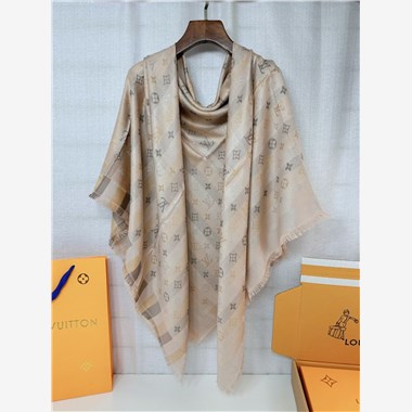 LOUIS VUITTON   2025秋冬新款時尚圍巾 尺寸：140-140
