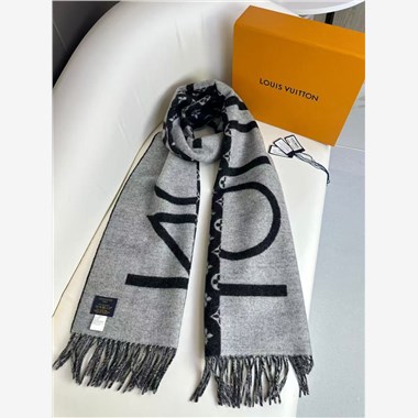  LOUIS VUITTON 2025秋冬新款時尚圍巾 尺寸：200-48