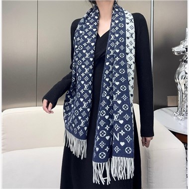  LOUIS VUITTON 2025秋冬新款時尚圍巾 尺寸：200-45