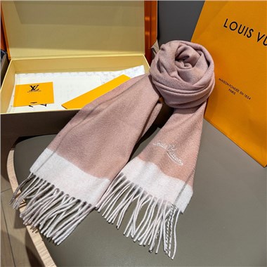  LOUIS VUITTON 2025秋冬新款時尚圍巾 尺寸：185-30