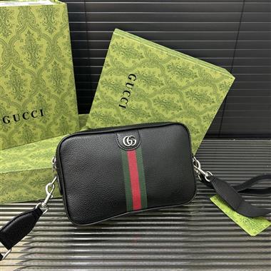 GUCCI   2025新款男生時尚包包 尺寸：15*24CM