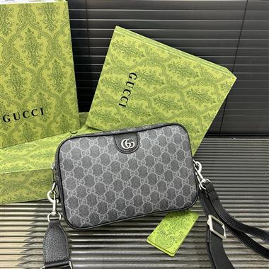 GUCCI   2025新款男生時尚包包 尺寸：15*24CM