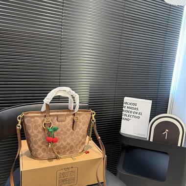 COACH   2025新款女生時尚包包 尺寸：21*16.5CM