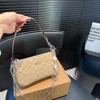 COACH   2025新款女生時尚包包 尺寸：20*11CM