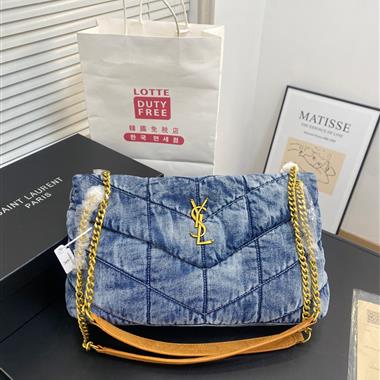 YSL   2025新款女生時尚包包 尺寸：34*21CM