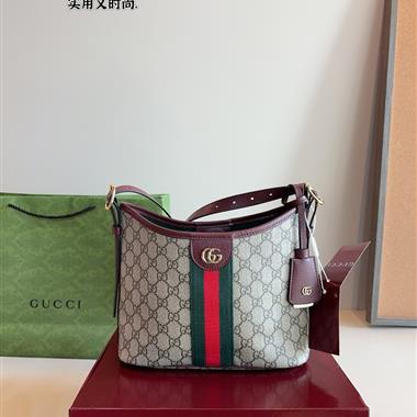 GUCCI   2025新款女生時尚包包 尺寸：25*12*18CM