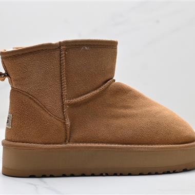 UGG 厚底雪地靴 短筒加絨保暖棉鞋
