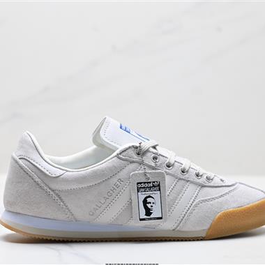 Adidas Originals Gallagher 織物絨面革皮革 運動舒適 減震防滑耐磨 低幫 生活休閒鞋