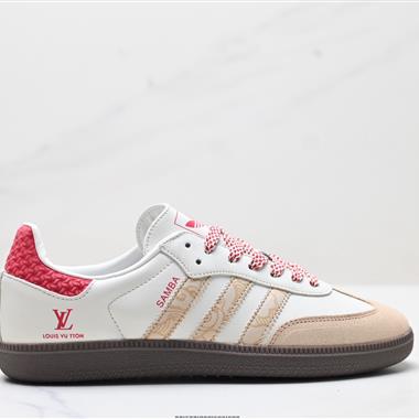 Adidas Originals Samba OG 三葉草紳士德訓足球風百搭低幫休閒運動板鞋