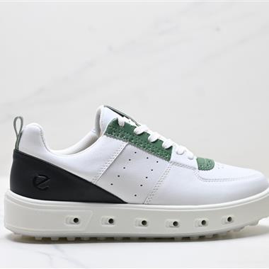 Ecco 街頭720系列 牛皮 運動潮流 減震耐磨 低幫高爾夫球鞋