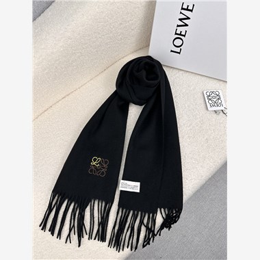 LOEWE  2025秋冬新款時尚圍巾 尺寸：180-30