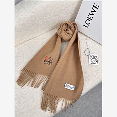 LOEWE  2025秋冬新款時尚圍巾 尺寸：180-30