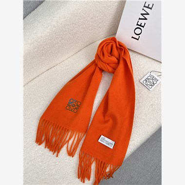 LOEWE  2025秋冬新款時尚圍巾 尺寸：180-30