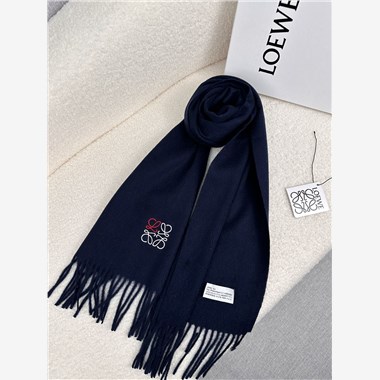 LOEWE  2025秋冬新款時尚圍巾 尺寸：180-30