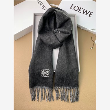 LOEWE  2025秋冬新款時尚圍巾 尺寸：180-30
