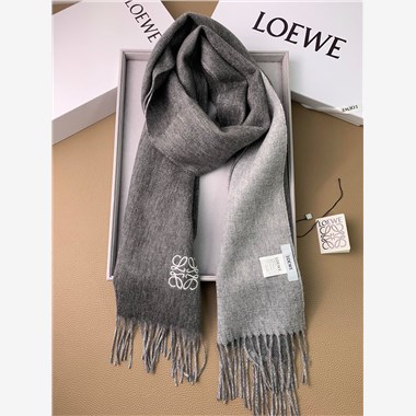 LOEWE  2025秋冬新款時尚圍巾 尺寸：180-30