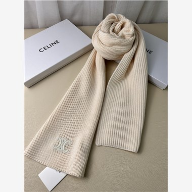 CELINE  2025秋冬新款時尚圍巾 尺寸：230-30