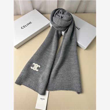 CELINE  2025秋冬新款時尚圍巾 尺寸：230-30