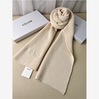 CELINE  2025秋冬新款時尚圍巾 尺寸：230-30