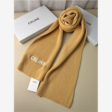 CELINE  2025秋冬新款時尚圍巾 尺寸：230-30