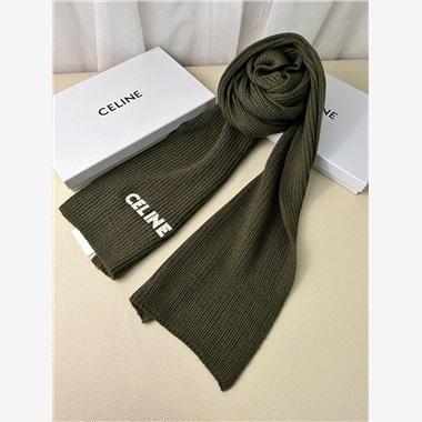 CELINE  2025秋冬新款時尚圍巾 尺寸：230-30
