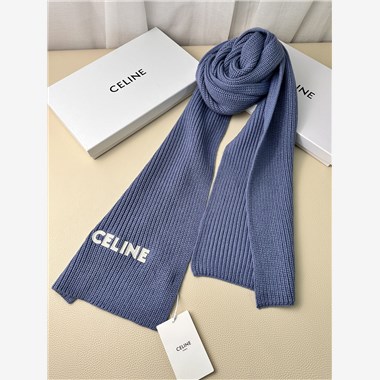 CELINE  2025秋冬新款時尚圍巾 尺寸：230-30