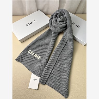 CELINE  2025秋冬新款時尚圍巾 尺寸：230-30