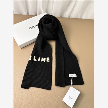 CELINE  2025秋冬新款時尚圍巾 尺寸：170-20
