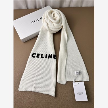CELINE  2025秋冬新款時尚圍巾 尺寸：170-20