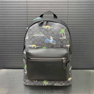 COACH   2025新款男生時尚包包 尺寸：33*43CM