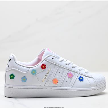 Adidas Originals Superstar 三葉草 貝殼頭系列低幫經典百搭休閒運動板鞋