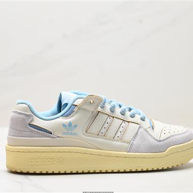 Adidas Forum LOW CL 三葉草低幫 經典復古板鞋 潮流休閒鞋
