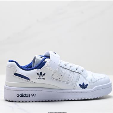 Adidas Forum LOW CL 三葉草低幫 經典復古板鞋 潮流休閒鞋