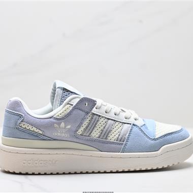 Adidas Forum LOW CL 三葉草低幫 經典復古板鞋 潮流休閒鞋