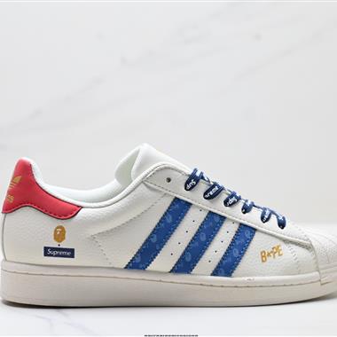 Adidas Originals Superstar 系列低幫經典百搭休閒運動板鞋